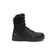 Caterpillar Accomplice X 8" Steel Toe Waterproof Mens Black Work Boots 11.5