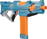 Nerf Elite 2.0 Turbine CS-18 Electric Blaster, Continuous Fire, for Ages 8 and Up, Includes 36 Official Darts + 18 Authentic Clips Included, Tactical Rail, Outdoor Toys for Boys and Girls, Authentic