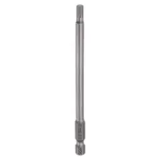 H4.0 Hex Head Drill Bit Wrench 4mm Flat Tip 1/4" Shank 110mm Long Magnetic