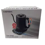 Chefman True Temp Gooseneck Stainless Steel Kettle Electric New Sealed Box