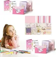Craft Kits for Kids, Card Making Kits for Adults and Children, Including 15 Blank Cards and Envelopes and Decorations, Art & Craft Supplies for All Occasions