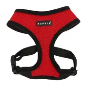 Puppia Soft Polyester Adjustable Dog Harness Red Small