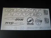 Giant XTC SE1 Stickers White, Silver & Black.