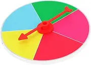 DRESSOOS Rotary Game Prop 10cm Prize Wheel Lucky Machine Hanging Draw Wheel for Teaching Activities