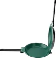 Double Side Pan Ceramic,Double Side Non-Stick Titanium Steel Coating Flip Frying Pan Pancake Maker Household Kitchen Cookware