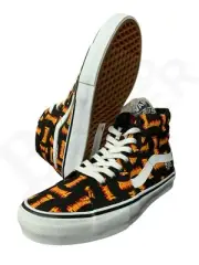 NWB 9.5M/11W Vans Skate Sk8-Hi x Thrasher High Top All Over Print Shoes