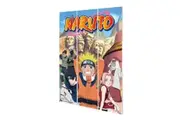 Naruto The Hidden Leaf Village Wood Print (Multicoloured) (29.5cm x 20cm)