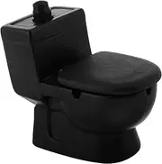 GARVALON Ceramic Ashtray Toilet Shape Funny Decor for Smokers Elegant Home Accessory