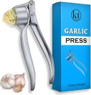 Garlic Press Mincer Ginger Crusher Squeezer Heavy Duty Metal Garlic Presser Chop
