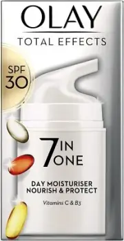 Olay Total Effects Anti-Ageing Moisturiser UV Protection SPF 30 Fast-Absorbing