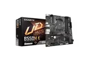 Gigabyte B550MK 1.0 B550MK AMD AM4 M-ATX Motherboard, 2x M.2, 4x SATA , 4x USB 3.2, 4x USB2