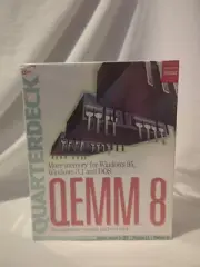 QEMM 8 UPGRADE, for Windows 3.1, Dos, Windows 95, 3.5inch Diskette, NEW Sealed