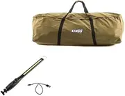 Adventure Kings Oversized Double Swag Bag + Rechargeable Lithium LED Work Light