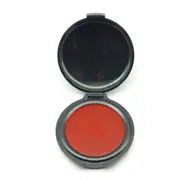 Fingerprint Ink Pad No-Wash Quick-Drying Portable Quick-Drying Ink Pad - Red Black