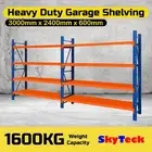 3M*2.4M*0.6M Garage Storage Warehouse Rack Shelving Racking 1 -3024BO