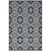 Outdoor Camping Picnic Mat-Chatai port-blue