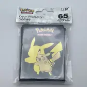 NEW Pokemon Pikachu Theme : Ultra Pro - Sealed 65x Trading Card Sleeves