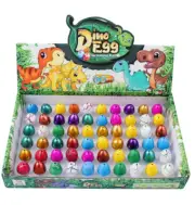 SUNPAO 60PCS EVA material Soak in water to hatch dinosaur egg toys