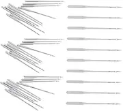 EPIGEIST Multi-Purpose Sewing Machine Needles Set 60pcs Heavy Duty Stretch Needles Self Threading for Machines Universal Sewing Equipment