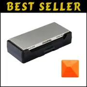 Portable Diamond Sharpening Stone Kit with Storage Case & Angle Guide Included
