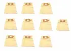 Replacement Vacuum Cleaner Bag x 10 for NUMATIC HENRY MICRO HVR200M