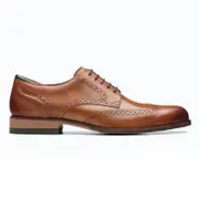 Clarks Men's CraftArlo Limit Dress Shoes Tan Leather (UK 7-12)