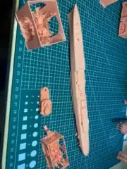 3D Printed 1/700 French Navy Emile Bertin Light Cruiser Unpainted Model Kit