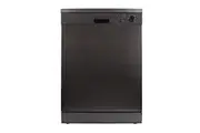 Tisira 60cm 13 Place Black/Dark Inox Freestanding Dishwasher (TDW13BE)