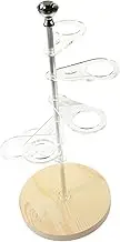 GLEAVI Clear Acrylic Ice Cream Cone Holder with Display Stand for Sushi for Parties Cake