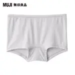 【MUJI 無印良品】女柔滑低腰短版內褲(共6色)