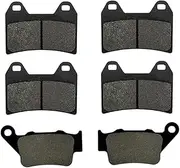 Motorcycle Brake Pads, Brake Pads Compatible with Ya-maha Compatible with XT660X Compatible with XT660 Compatible with XT 660 X 660X Compatible with S& UPERMOTO 2004-2016 2015 2014 2013 Motorcycle Fr