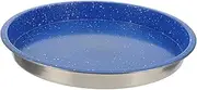 DOITOOL Non Heat-Resistant 304 Stainless Steel Pizza Baking Pan Round Pie Baking Mold for Home