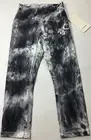 Lululemon Wunder Under HR Crop 21’’ Lux *Marble Dye LW6BJ5S Blue White Size 8