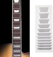 Oimzzr Electric Acoustic Guitar Inlay Sticker Guitar Scale Sticker Fretboard Markers Decal Guitar Accessories