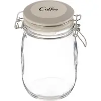 在飛比找momo購物網優惠-【Premier】咖啡玻璃密封罐 1L(保鮮罐 咖啡罐 收納