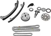 X AUTOHAUX Engine Timing Chain Kit for Toyota RAV4 2.0L 2001-2003 for RAV4 2.4L 2004-2008 for Camry for Highlander Solara Corolla Matrix Replace TS21002 TK2040G