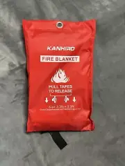 Fire Suppression Blanket Kanhiro Fire Blanket Emergency for Home and Kitchen