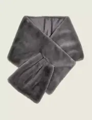 Lane Bryant Faux-Fur Wrap Overpiece Excalibur Plus Size NWT*