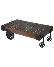 Inspired Home Industrial Chic Coffee Table