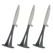 3 x Wiltshire Durable Nylon Potato Masher, Light Grey Tool For Non-Stick Cookware