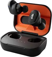 [Skullcandy] Grind Fuel True Wireless in-Ear Earbuds - True Black/Orange