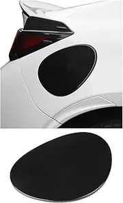 BRZ GR86 2021–2023 Accessories, Gloss Black Fuel Cap Covers, Gas Cap Trim covers for Subaru BRZ Toyota GR86 2021 2022 2023(Gloss Black)