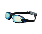 Men'S And Women'S Anti-Fog Swimming Goggles, Anti-Fog, Anti-Ultraviolet And Leak-Proof,Black