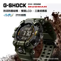 在飛比找Yahoo奇摩購物中心優惠-CASIO卡西歐 G-SHOCK 電波 太陽能 防塵泥 雙層