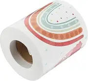 DIYEAH 1 Roll Decorative Bulletin Board Border Trim of Rainbow Bridge Stickers for Classrooms Offices and Walls DIY Blackboard and Whiteboard Decoration