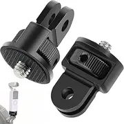 2pcs-Durable Aluminum Mount Adapter for GoPro/Insta360/Sony Camera Conversion Adapter for Tripod and Other Standard Accessories