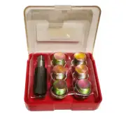 13pc Oil Sump Plug Thread Repair Screw Chaser Set: Hand Tap Screw Gasket Washer