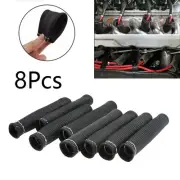 8Pcs 2500° Spark Plug Wire Boots Protectors Sleeve Heat Shield Cover For SBC BBC (for: Honda)