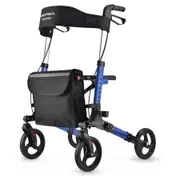 EQUIPMED Foldable Aluminium Walking Frame Rollator