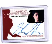 2014 James Bond Archives Sheena Easton auto card